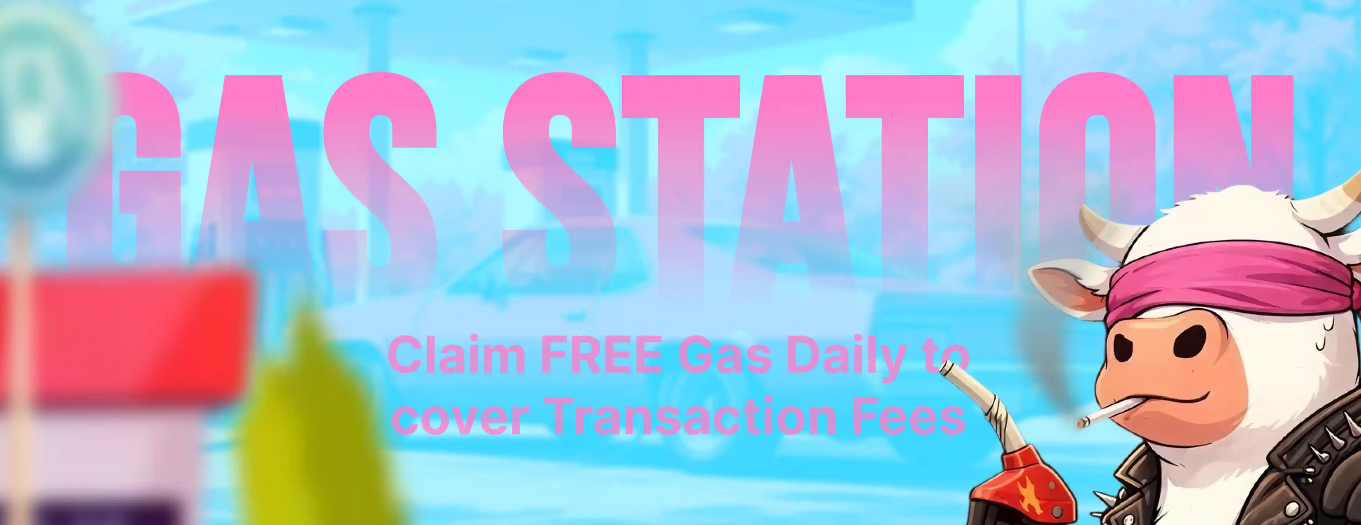 Gas Station - Claim FREE Gas Daily to cover Transaction Fees